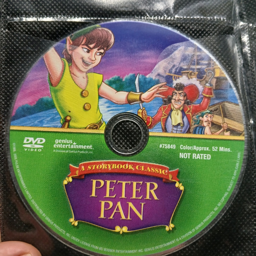 Pulse Peter Pan DVD - Green and Purple